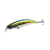 Crankbait Minnow Jaune et Bleu