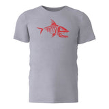 T-Shirt de Pêche Squelette Poisson