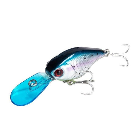 Leurre Dur Crankbait Bleu