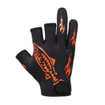 Gants 3 doigts Orange