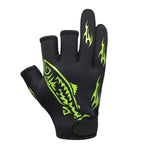 Gants 3 doigts Vert