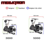 Moulinet Spinning<br>KastKing Mégatron