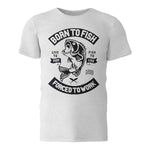 T-Shirt de Pêche Born To Fish