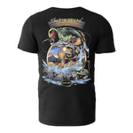 T-Shirt de Pêche Coucher de soleil