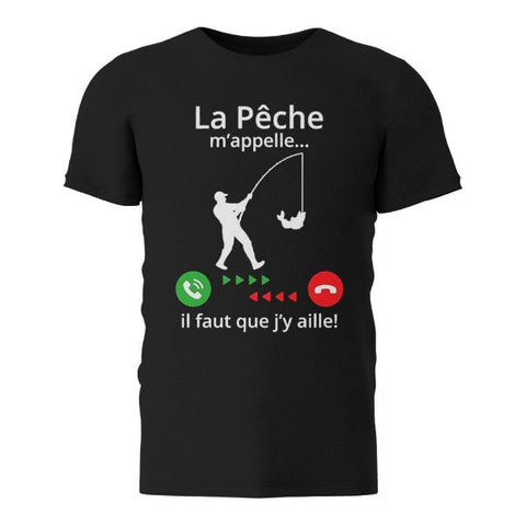T-Shirt La Pêche m'appelle