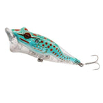 Leurre Grenouille Popper Turquoise